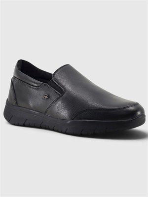 King Paolo R9219 SHOEFLEX  KOMFORT - SİYAH - ERKEK AYAKKABI