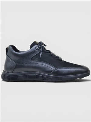 King Paolo U9505 COMFOREVO  - SİYAH - ERKEK AYAKKABI