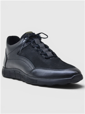 King Paolo U9505 COMFOREVO  - SİYAH - ERKEK AYAKKABI