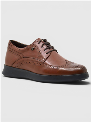 King Paolo G1244 OXFORD KOMFORT - TABA - ERKEK AYAKKABI