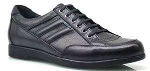 King Paolo 34 BATTAL KLİMA  KOMFORT - SİYAH - ERKEK AYAKKABI