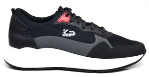 King Paolo B1039 ACTIVE SPOR - SİYAH - ERKEK AYAKKABI