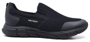 King Paolo B1114 BATTAL KRAKERS - SİYAH - ERKEK AYAKKABI