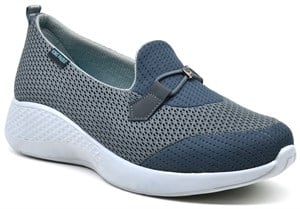 King Paolo B5034 KRAKERS FİYONK - FÜME - KADIN AYAKKABI