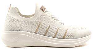 King Paolo D5086 AEREPOL - BEYAZ - ALTIN - KADIN AYAKKABI