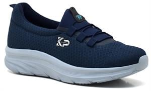 King Paolo D5091 TOMATO - LACİVERT - KADIN AYAKKABI