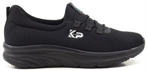 King Paolo D5091 TOMATO - SİYAH - KADIN AYAKKABI