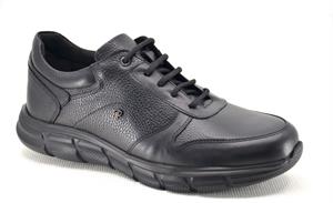 King Paolo G1229 DANİLO BATTAL - SİYAH - ERKEK AYAKKABI