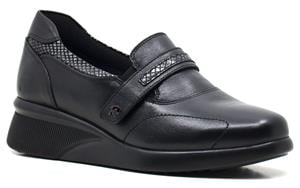 King Paolo G5150 KARAMEL KOMFORT - SİYAH - KADIN AYAKKABI