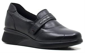 King Paolo G5150 XL KARAMEL  - SİYAH - KADIN AYAKKABI