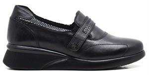 King Paolo G5150 XL KARAMEL  - SİYAH - KADIN AYAKKABI