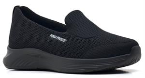 King Paolo H5182 CİPS KRAKERS - SİYAH - KADIN AYAKKABI