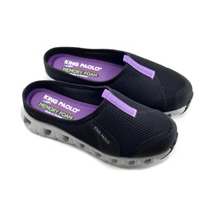 King Paolo H5204 MISSY SABO - SİYAH - MOR - KADIN SANDALET