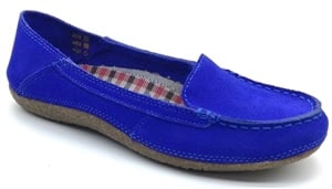 King Paolo MINDSET SLIP ON - SUET LACİVERT - HUSH PUPPIES