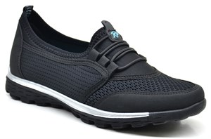 King Paolo T6517 KRAKERS AIR GÜNLÜK - SİYAH - KADIN AYAKKABI