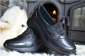 King Paolo U6598 COMFOREVO  - SİYAH - KADIN AYAKKABI