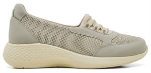 King Paolo U6600 KRAKERS CASUAL - BEJ - KADIN AYAKKABI