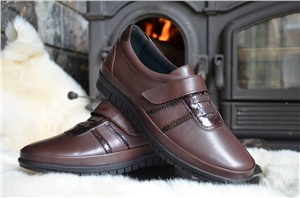 King Paolo U6653 COMFOREVO  - KAHVERENGİ - KADIN AYAKKABI