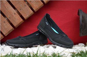 King Paolo Z6102 KRAKERS BABET - SİYAH - KADIN AYAKKABI