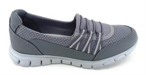 King Paolo Z6104 KRAKERS BABET - GRİ - KADIN AYAKKABI