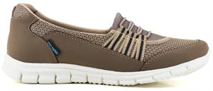 King Paolo Z6104 KRAKERS BABET - VİZON - KADIN AYAKKABI