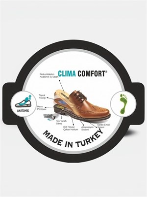 King Paolo A6361 KLİMA KOMFORT - SİYAH - ERKEK AYAKKABI