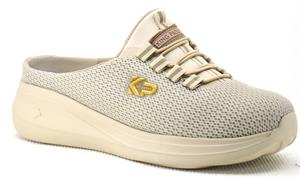 King Paolo D5109 KRAKERS SABO - BEJ - KADIN SANDALET