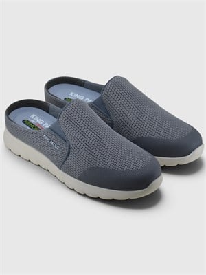 King Paolo M1212  SANDALETO - GRİ - ERKEK SANDALET