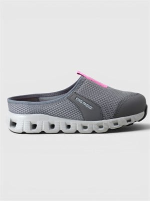 King Paolo H5204 MISSY SABO - GRİ - PEMBE - KADIN SANDALET