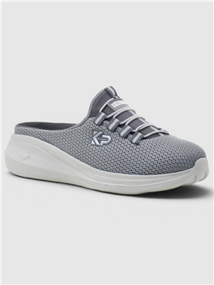 King Paolo D5109 KRAKERS SABO - GRİ-FÜME - KADIN SANDALET