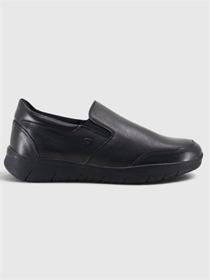 King Paolo R9219 BATTAL SHOEFLEX  - SİYAH K SY - ERKEK AYAKKABI