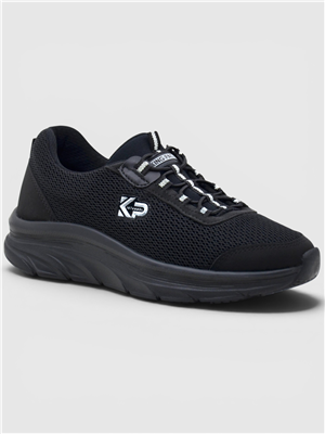 King Paolo F5121 ARCH FIT KRAKERS - SİYAH - KADIN AYAKKABI