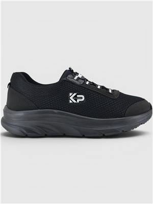 King Paolo F5121 ARCH FIT KRAKERS - SİYAH - KADIN AYAKKABI