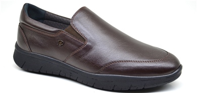 R9219 SHOEFLEX  KOMFORT AYAKKABI-KAHVERENGİ