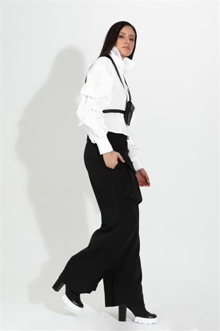 Cep Detaylı Straight Fit Pantolon