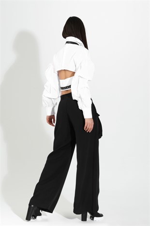 Cep Detaylı Straight Fit Pantolon