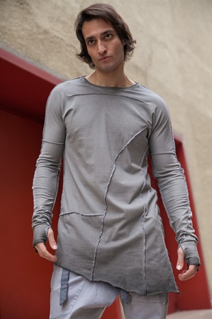 Uzun Kollu Sweatshirt
