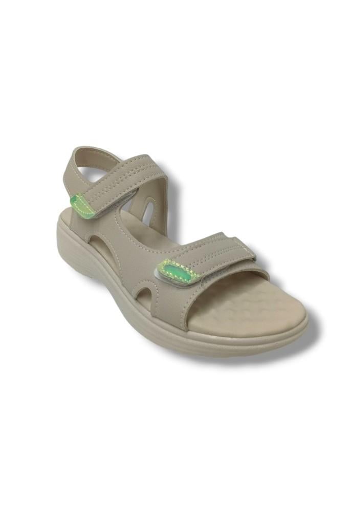 Diva Mod 805-25 Deri Anatomik Cırt Bant Kadın Sandalet