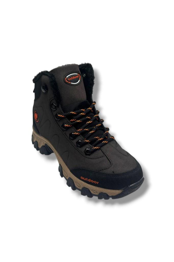 Jagulep 4057-26 Anatomik İçi Kürklü Outdoor Erkek Bot Kahve Oranj