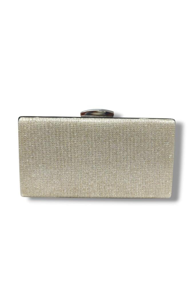 Varol 273-25 Çupra Simli  Kumaş Çelik Kasa Abiye Çanta