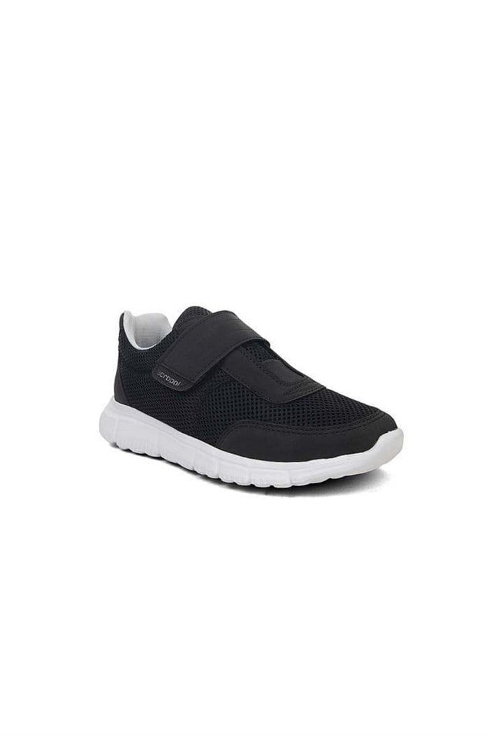 Acropol 105 Anorak Hafif Taban Kadın Sneakers Ayakkabı Siyah Gümüş