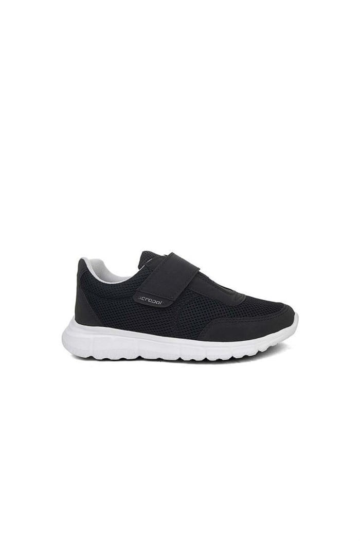 Acropol 105 Anorak Hafif Taban Kadın Sneakers Ayakkabı Siyah Gümüş
