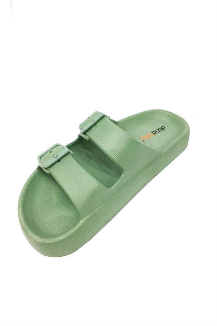 Akınal E282-24 Ortopedik Suya Dayanıklı Kadın Terlik 36-40 Pastel Yeşil