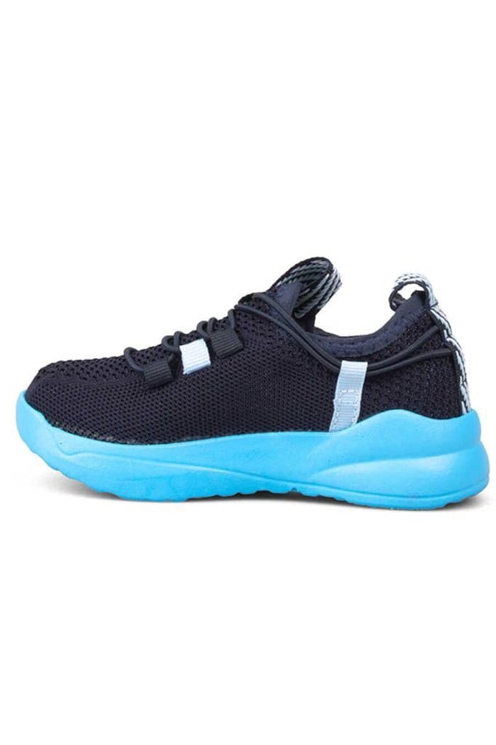 Alessio 4017 Trikolu Çocuk Sneakers Ayakkabı 31-35 Lacivert Mavi