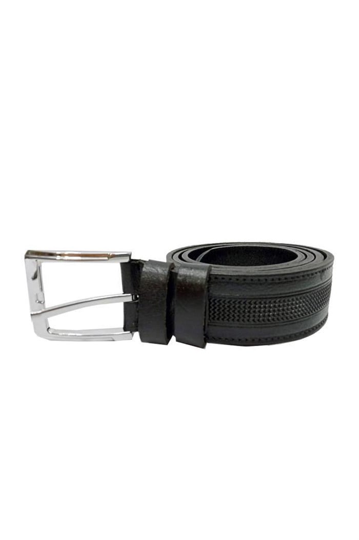 Andell 4cm Baskılı Hakiki Deri Erkek Kemer 130cm