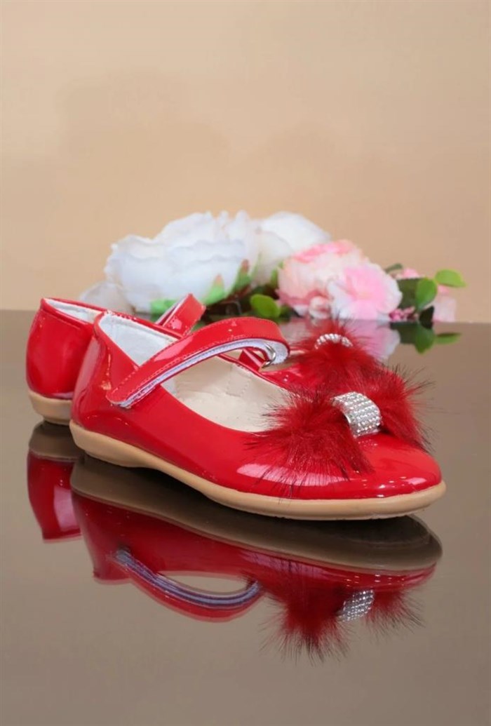 Anılbebe 34001-B Rugan Taşlı Fashıon Bebe Babet