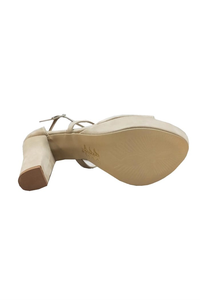 Aydemir 1920 Süet 20mm Platform Yerli Üretim Bayan Sandalet