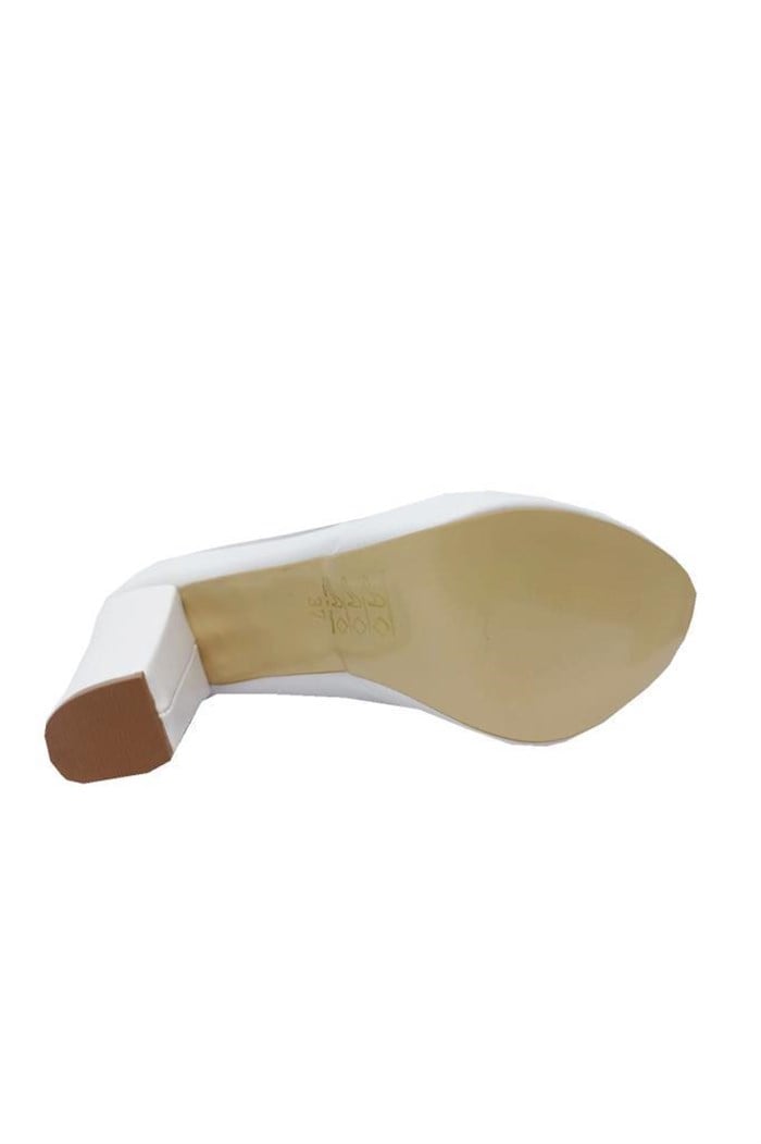 Aydemir 2042-21 Deri 30mm Platform Topuk Kadın Ayakkabı