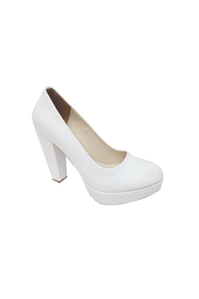 Aydemir 2042-21 Deri 30mm Platform Topuk Kadın Ayakkabı
