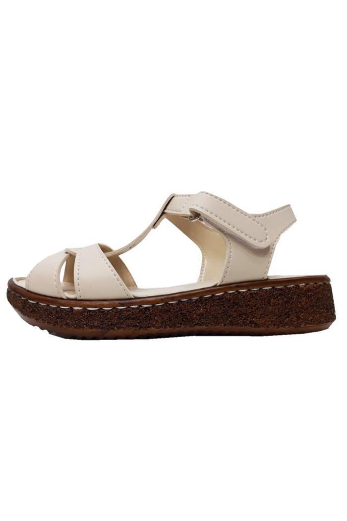 Ayzen 408 Deri Trend Fashion Kadın Sandalet